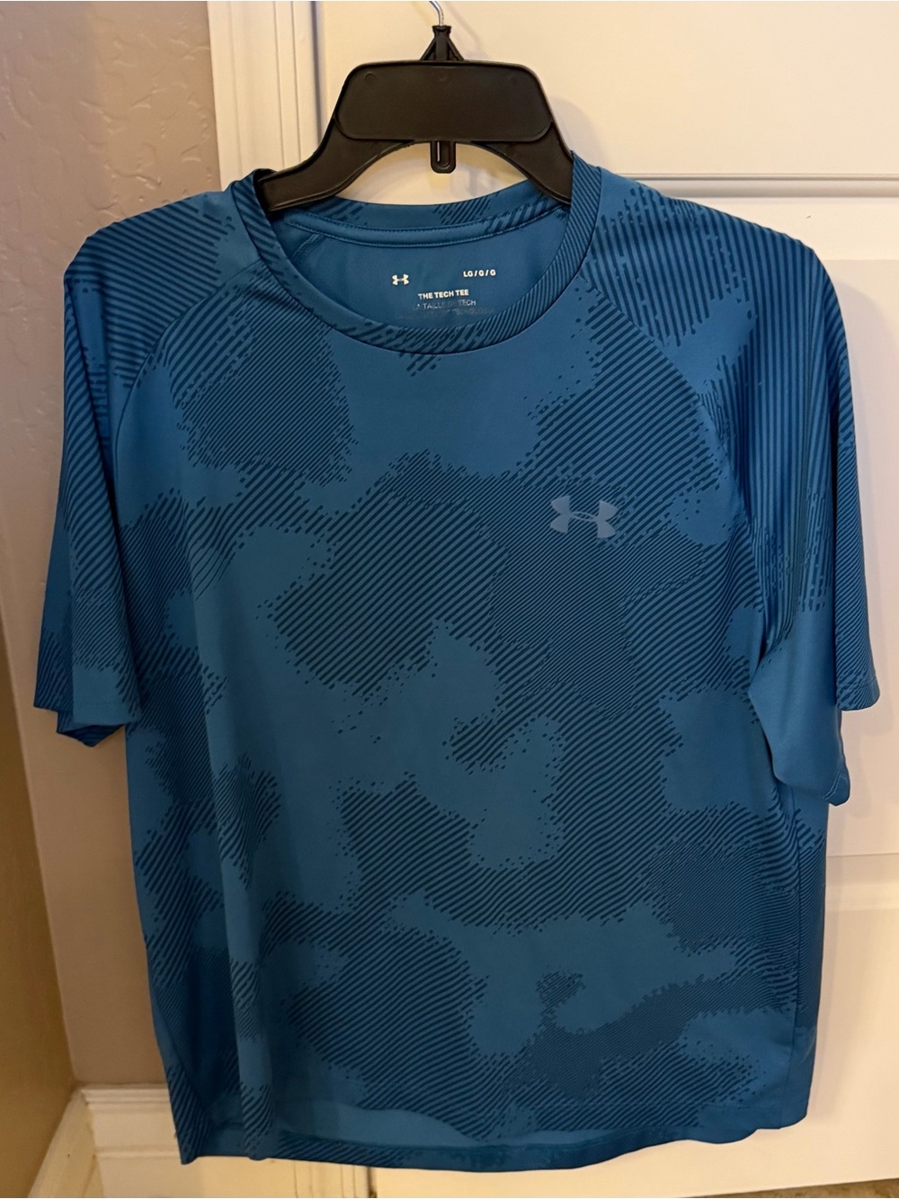 Under Armour Blue Short Sleeve Tech Tee